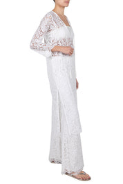 French Lace Midi Dress