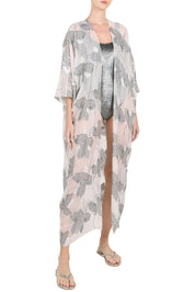 Metallic Leaf Babani Cover Up