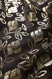 Reversible Metallic Cover Up with Handmade Tassels