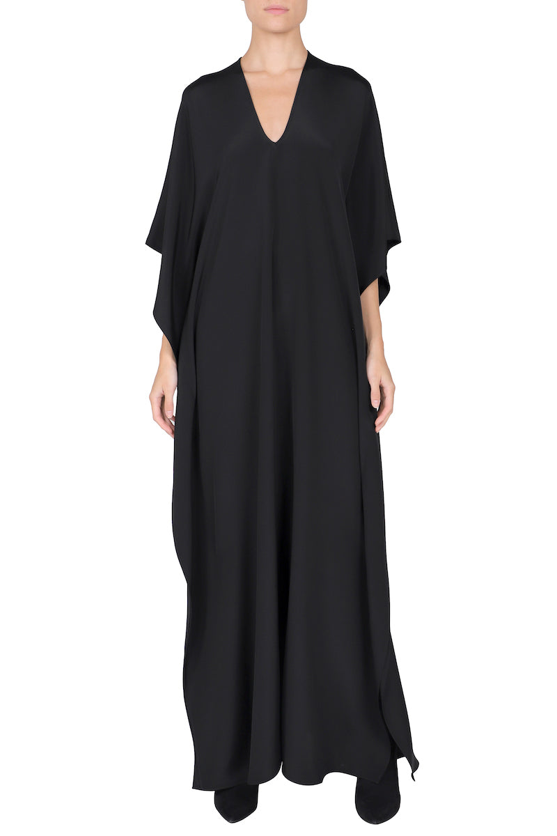 Silk Crepe de Chine Boubou Caftan