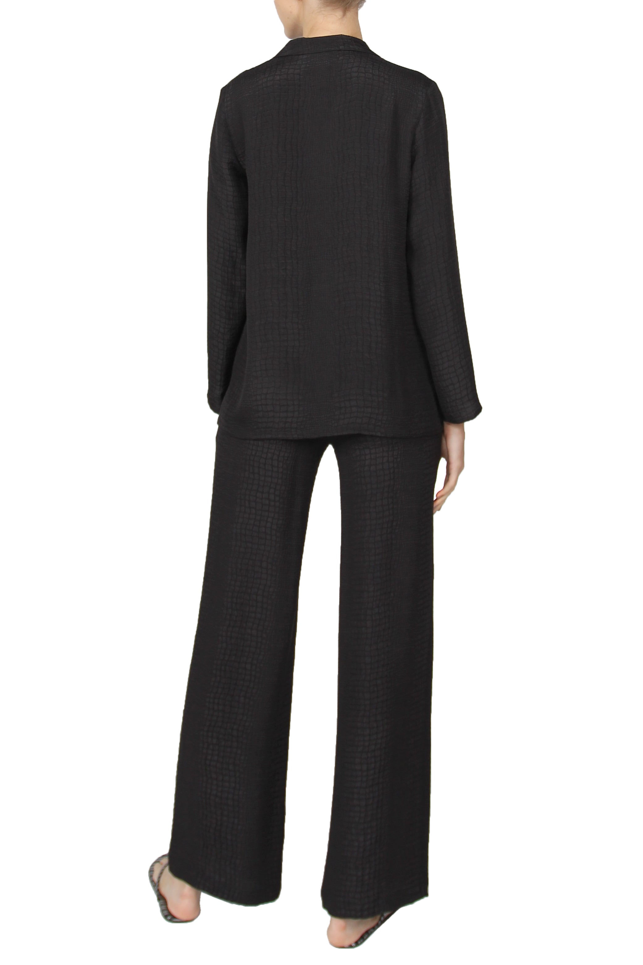 Croco Jacquard Pyjama Set