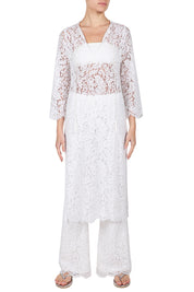 French Lace Midi Dress