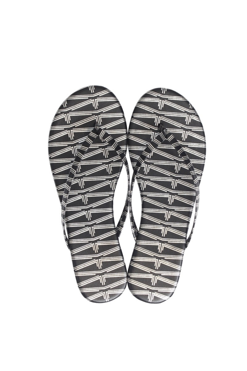 Monogram hotsell flip flops