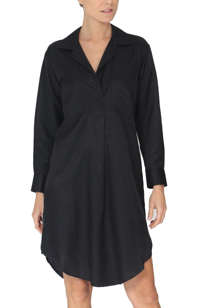 Silk button down shirt dress online