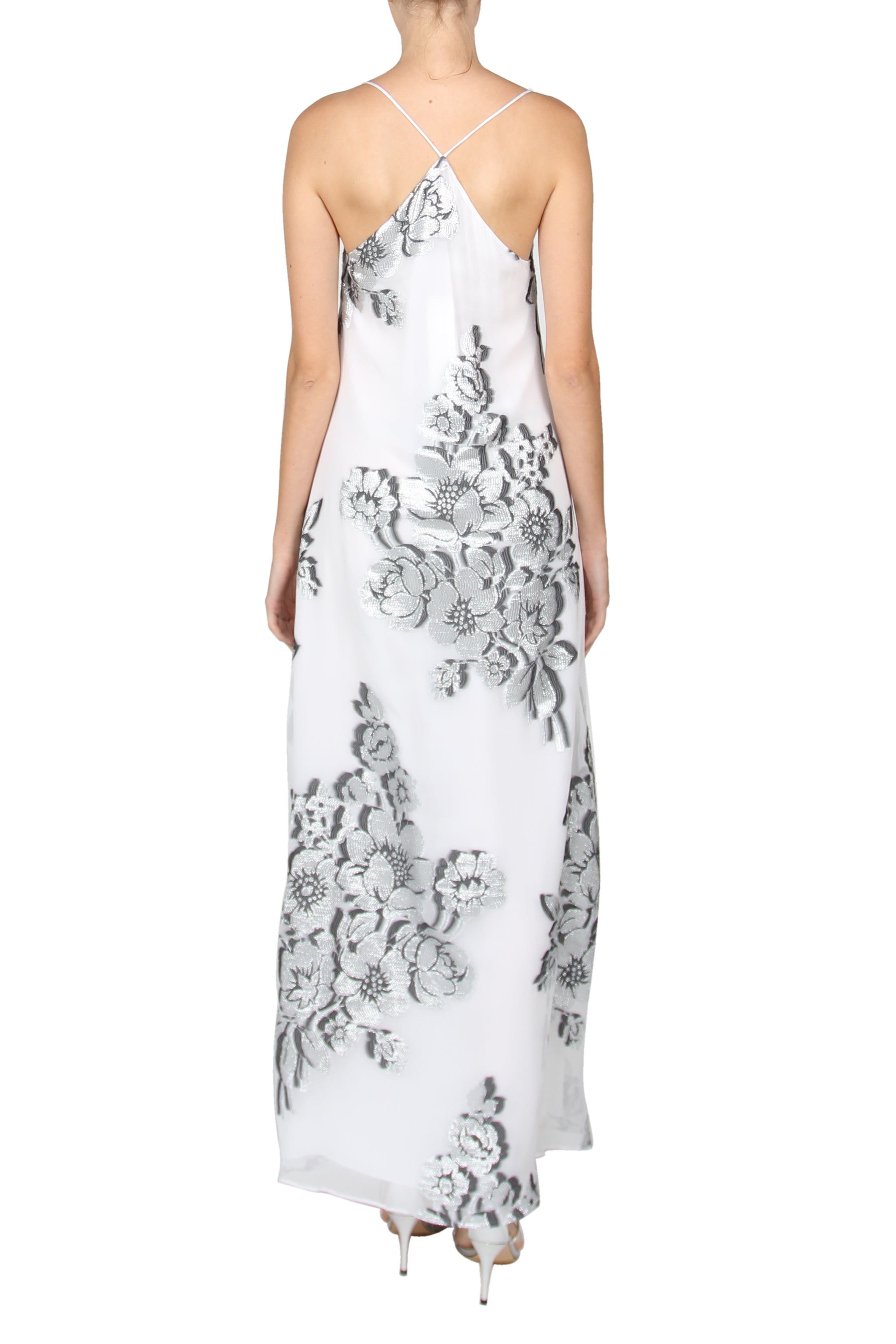 Rose Bouquet Racer Back Dress