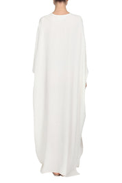 Silk Croco Jacquard Oversized Boubou Caftan