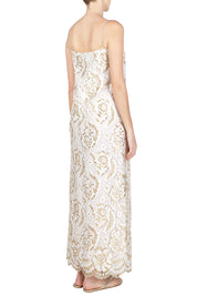 Metallic Lace Cami Dress