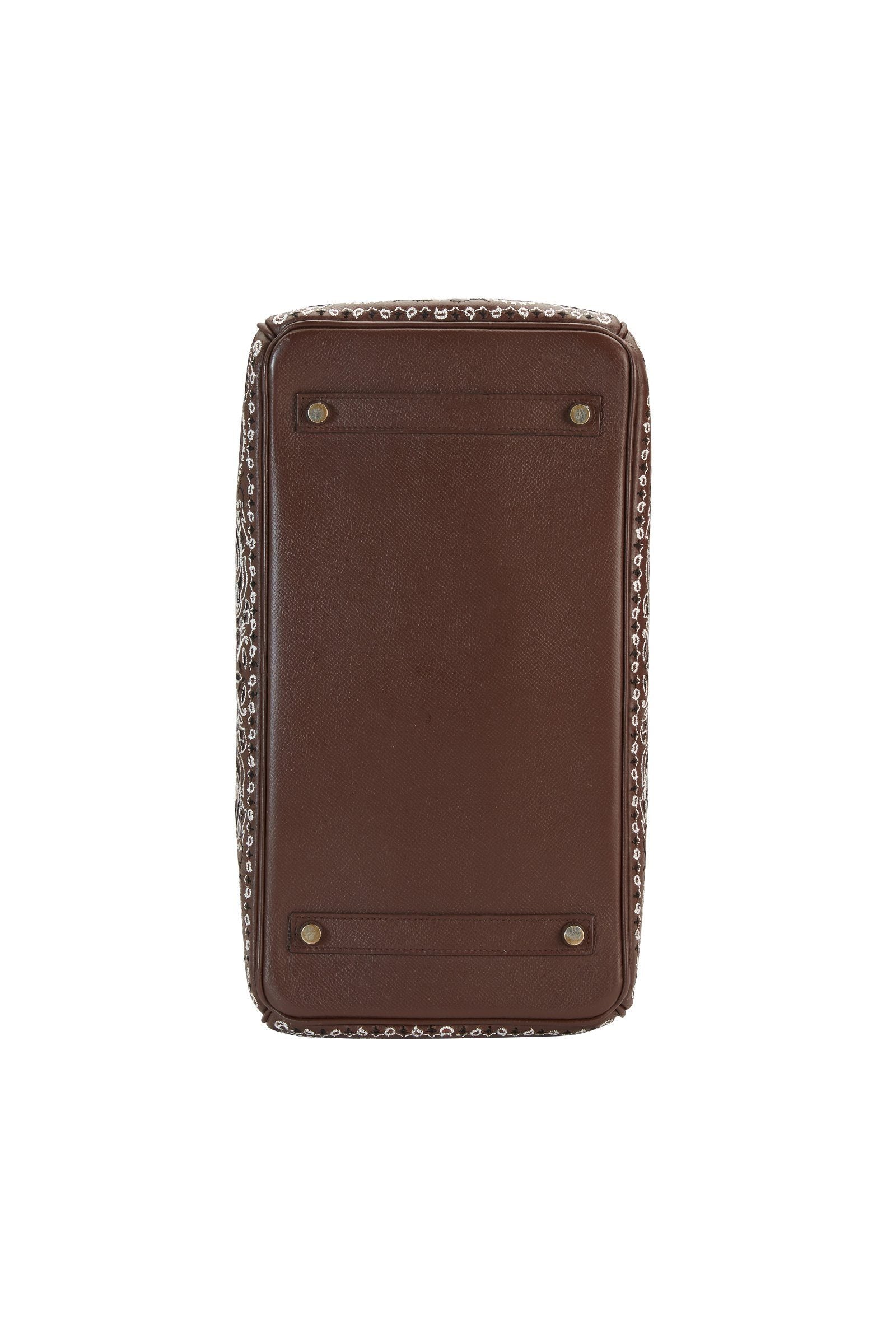 JAY AHR | Bandana Brown - Hermes Birkin 35 Marie France Van Damme