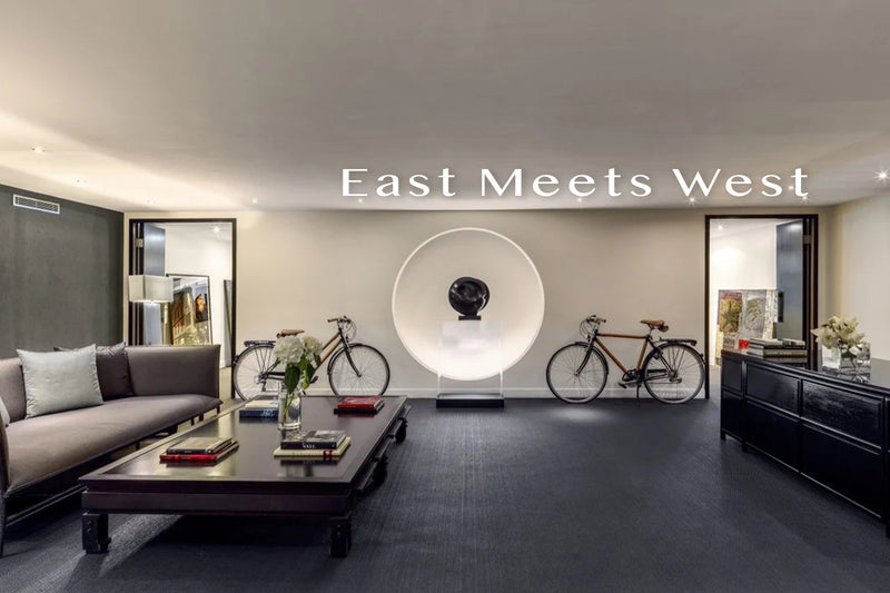 Fashion designer’s Hong Kong atelier is an East-meets-West study in statement and style rich in contrast, its walls hung with art