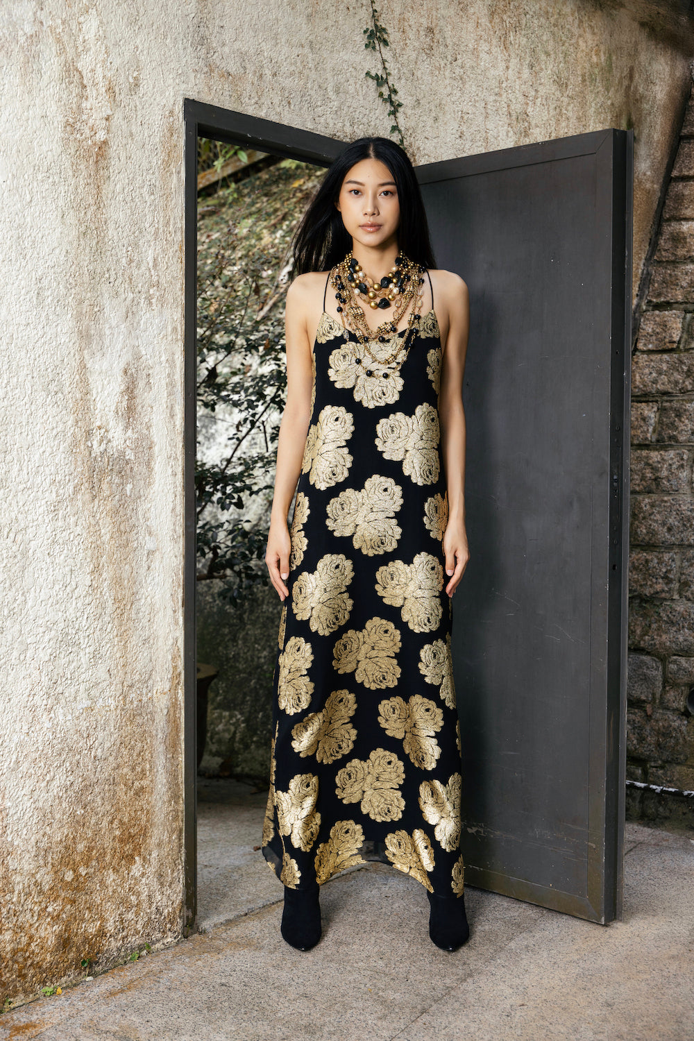 Three Roses Racer Back Dress