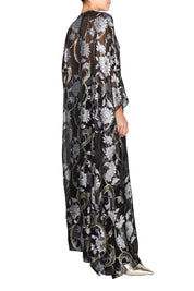 Silk Chiffon Oversized Boubou Caftan