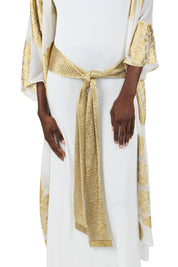 Gold Metallic Mesh Belt