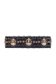 Embellished Satin Belt