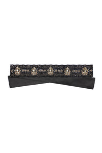 Embellished Satin Belt