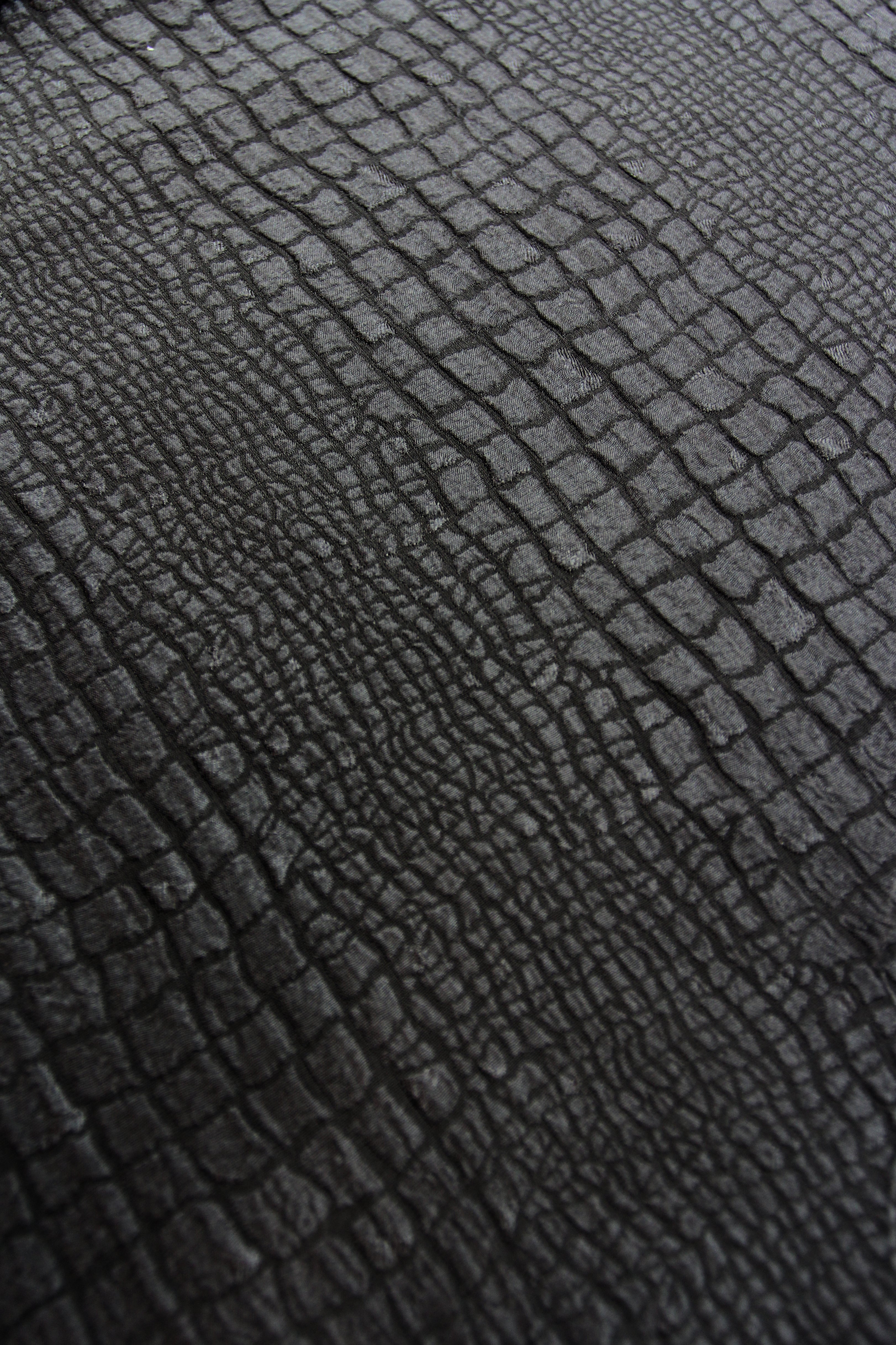 Silk Croco Jacquard Boubou Caftan