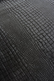 Silk Croco Boubou Caftan with Belt