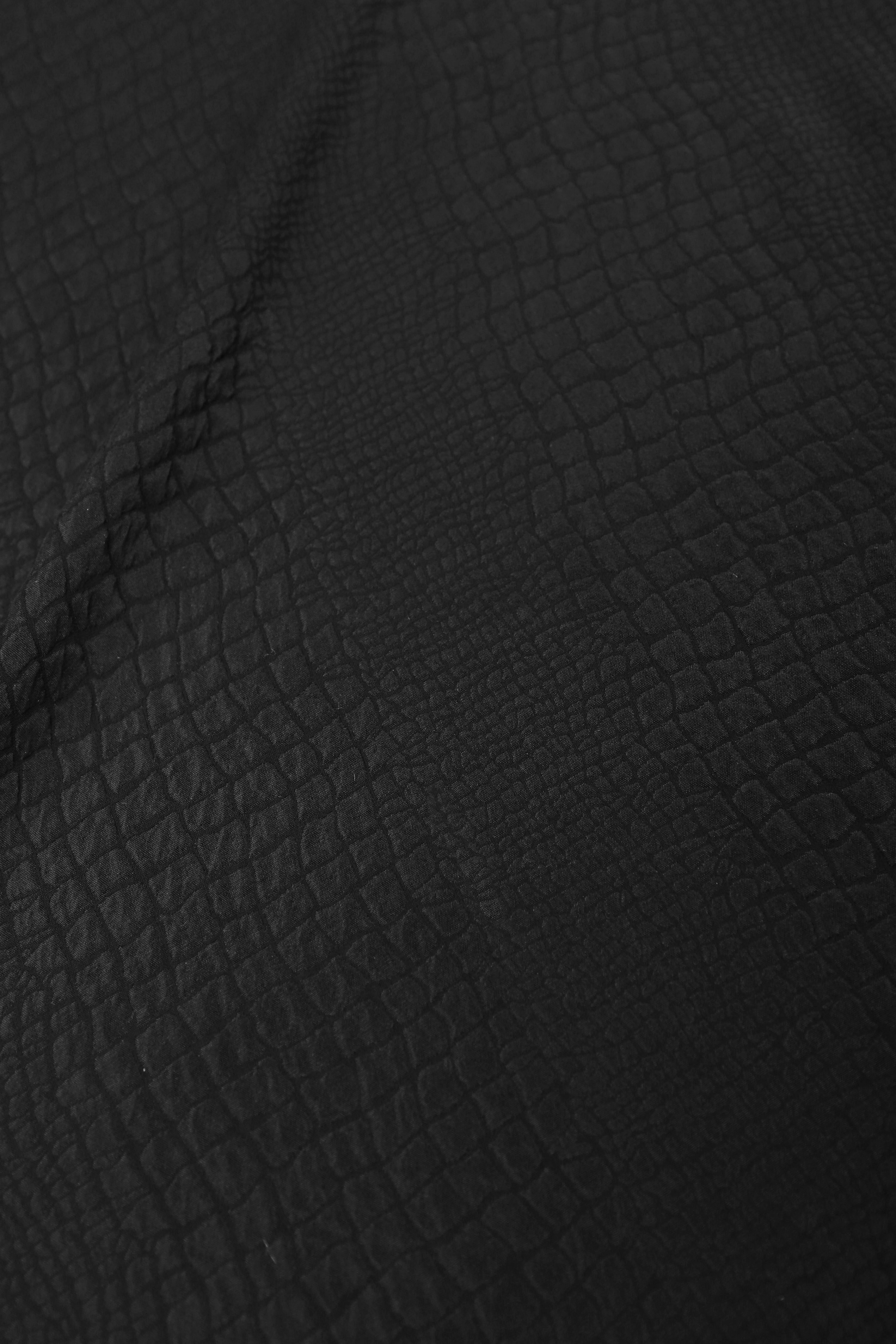 Button Down Silk Croco Dress