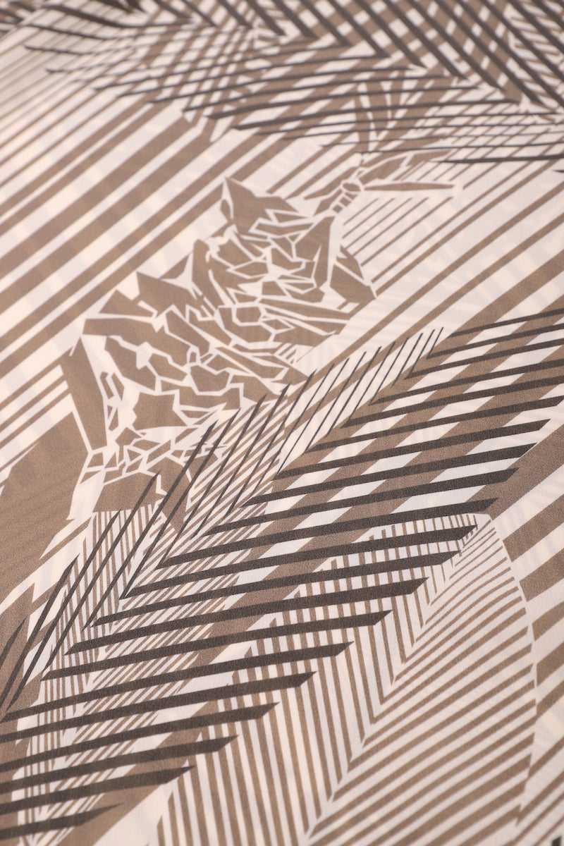 Silk Bamboo Printed Boubou Caftan