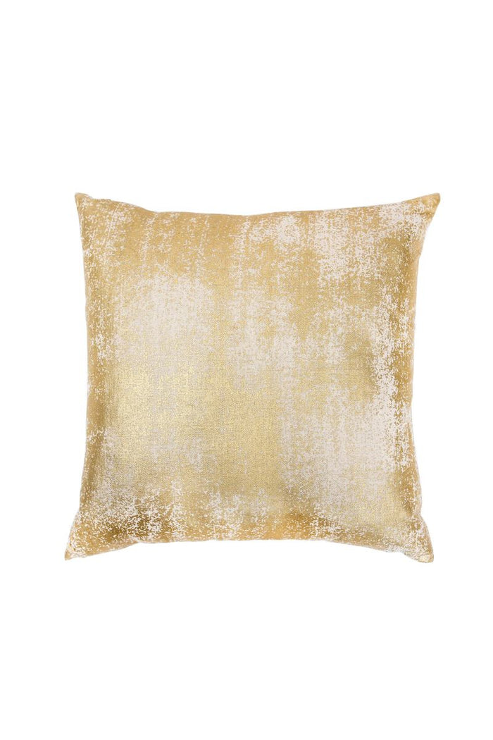 Brushstroke Gold Cushion