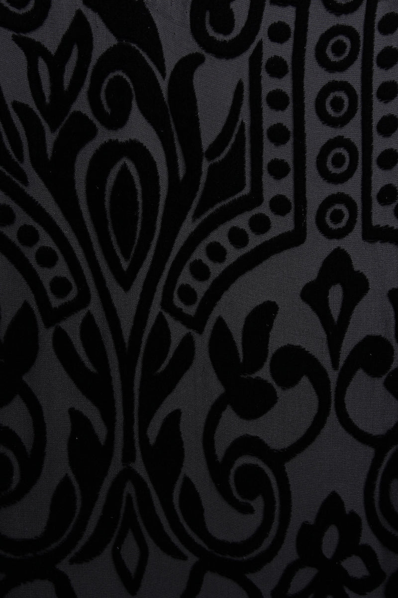 Burnout Velour Devore Boubou Caftan