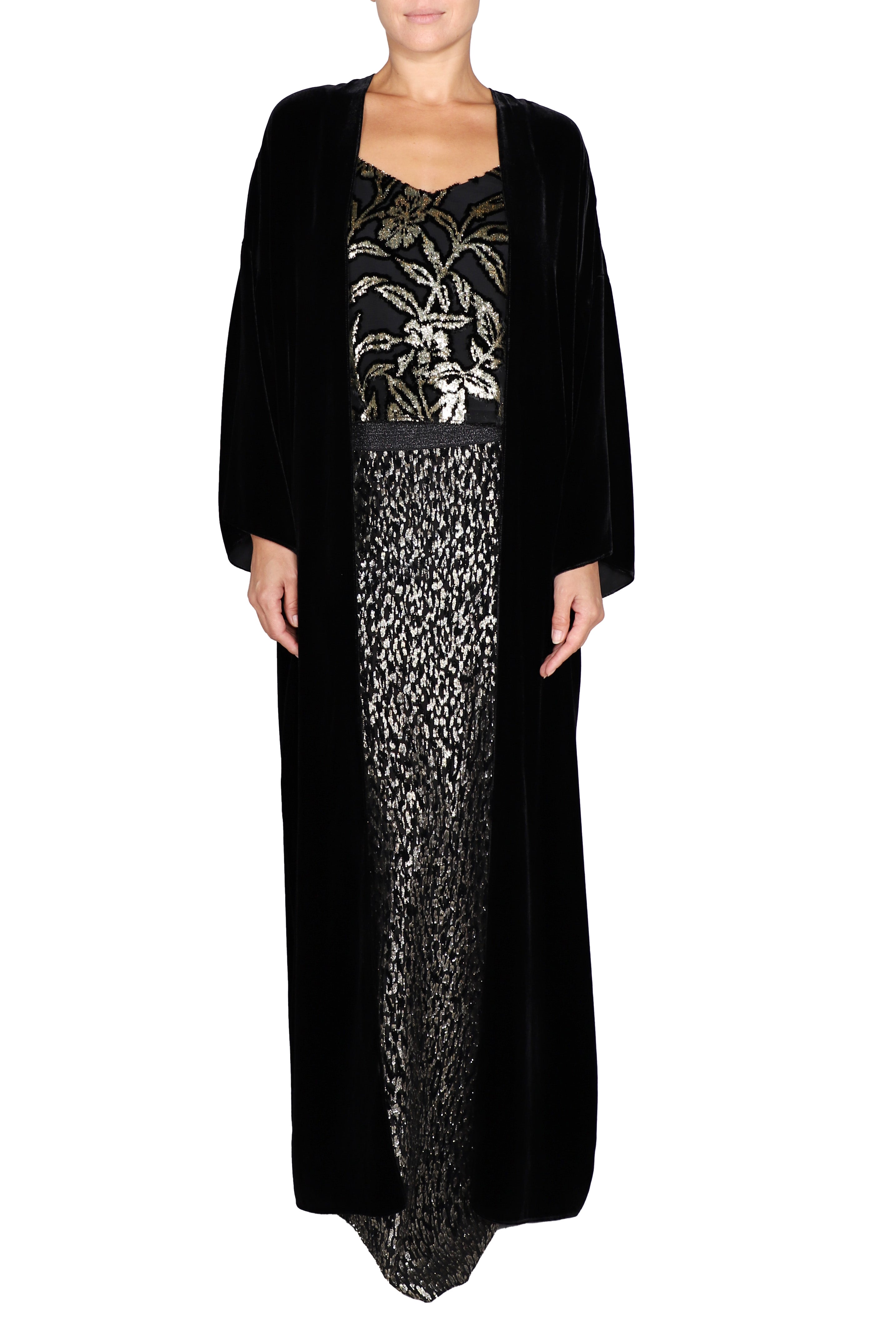 Silk Velour Cover Up