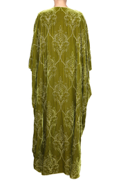 Embroidered Velour Cover Up
