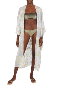 Floral Babani Cover Up