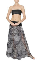 Double Layered Palazzo Skirt
