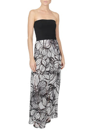Double Layered Palazzo Skirt