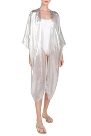 Metallic Sheer Cover Up