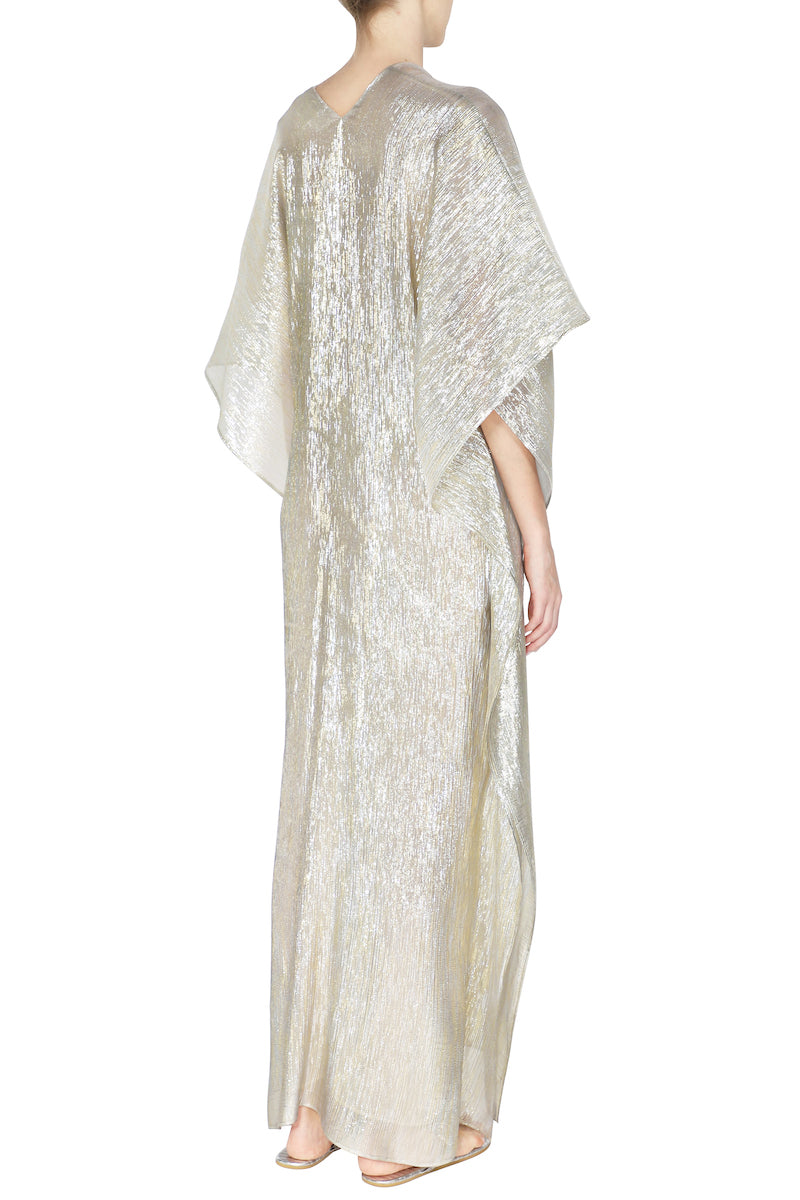 Metallic Lamé Boubou Caftan