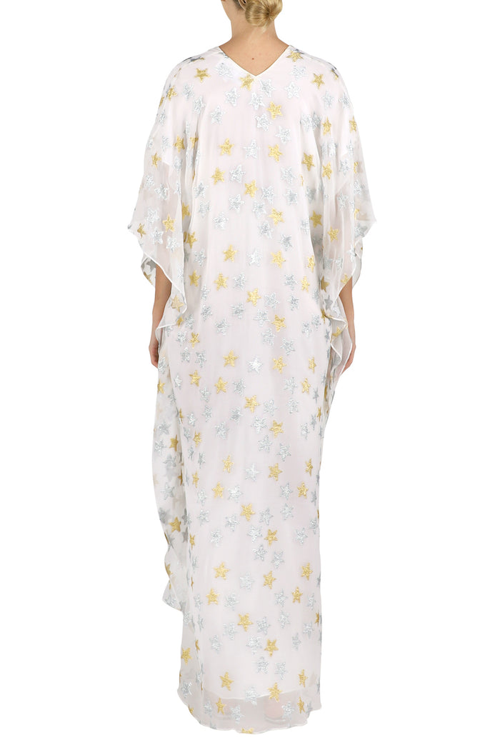 Big Metallic Star Boubou Caftan