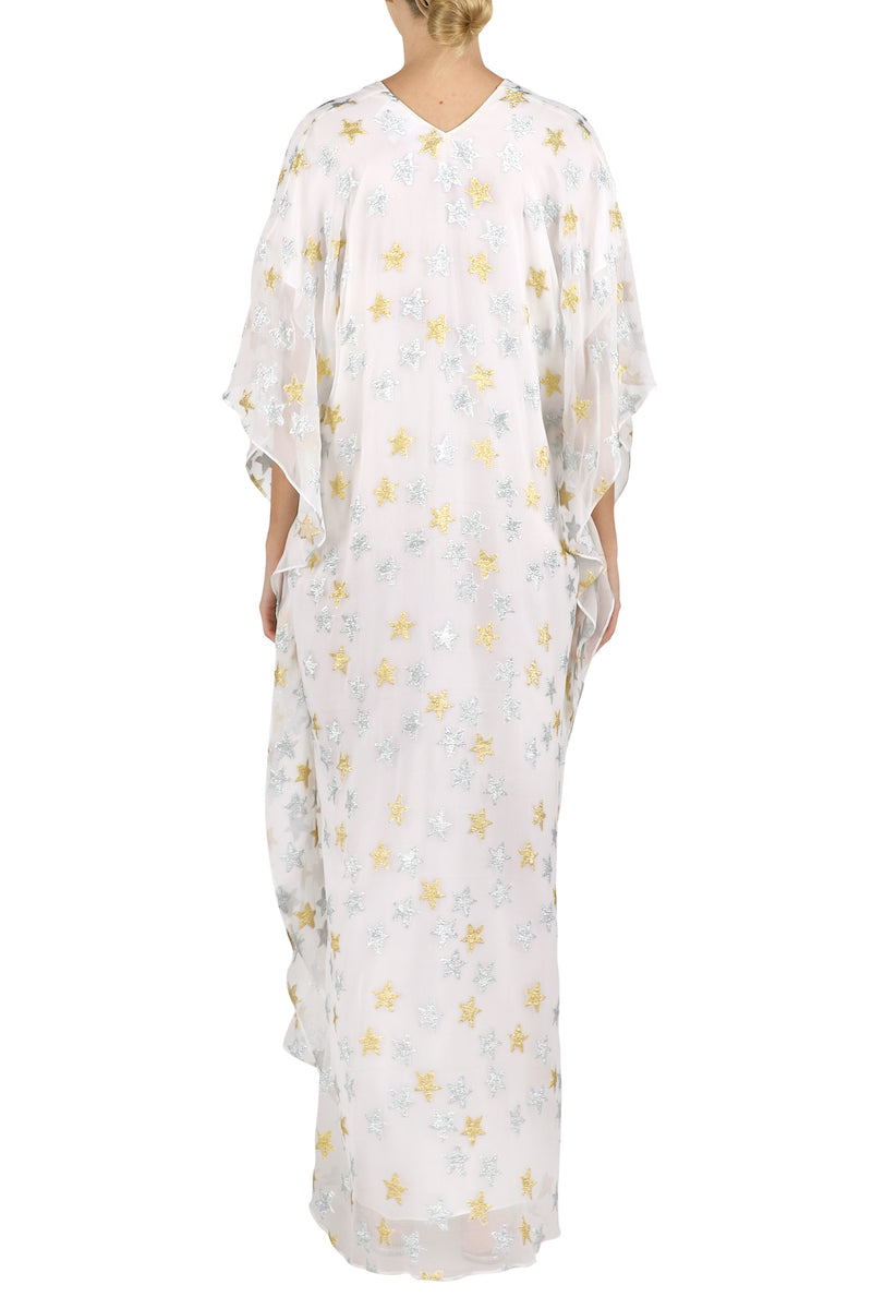 Big Metallic Star Boubou Caftan