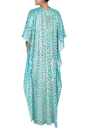 Little Flower Velour Devore Boubou Caftan