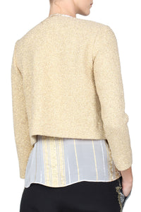 Metallic Boucle Jacket