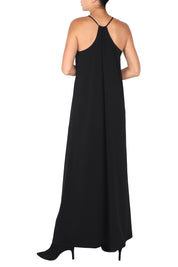 Silk Halter Neck Sun Dress
