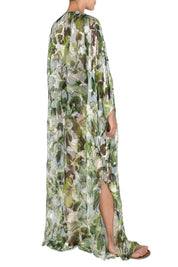 Silk Chiffon Oversized Boubou Caftan