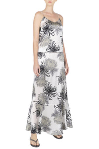 Satin Sweep Skirt