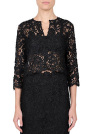 Hand Embroidered Lace Top