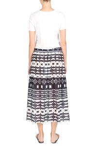 A-Line Midi Skirt