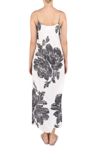 Printed Silk Cami Dress