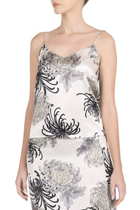 Printed Satin Camisole