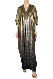 Metallic Ombre Boubou Caftan