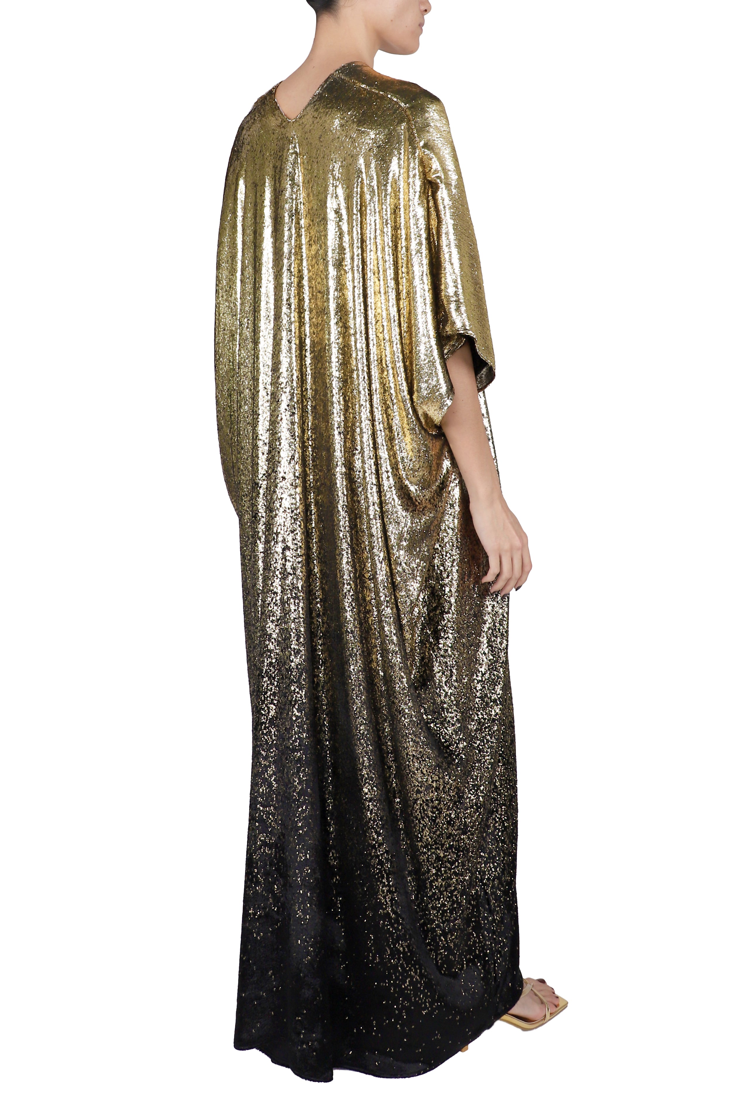 Metallic Ombre Boubou Caftan
