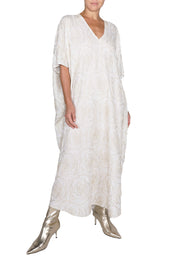 Embroidered Soft Wool Boubou Caftan