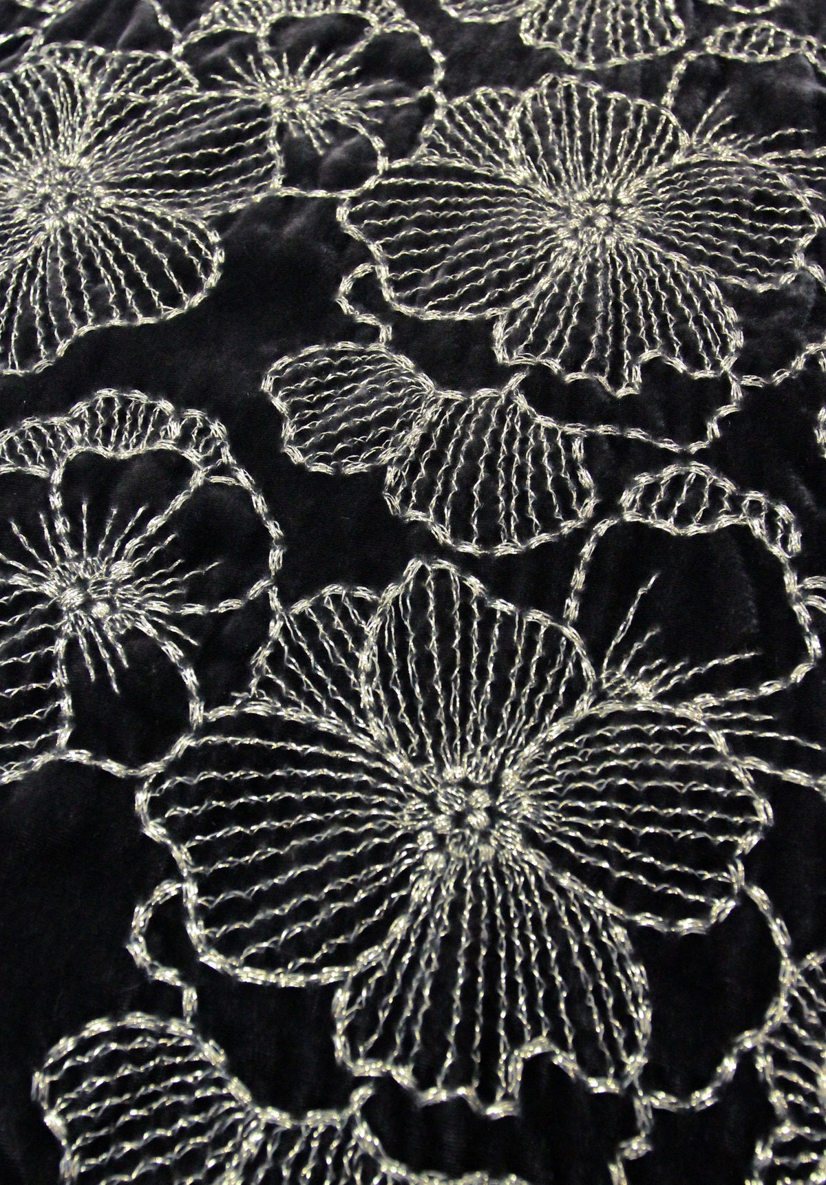 Embroidered Velour Boubou Caftan