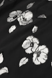 Camelia Devore Velour Boubou Caftan