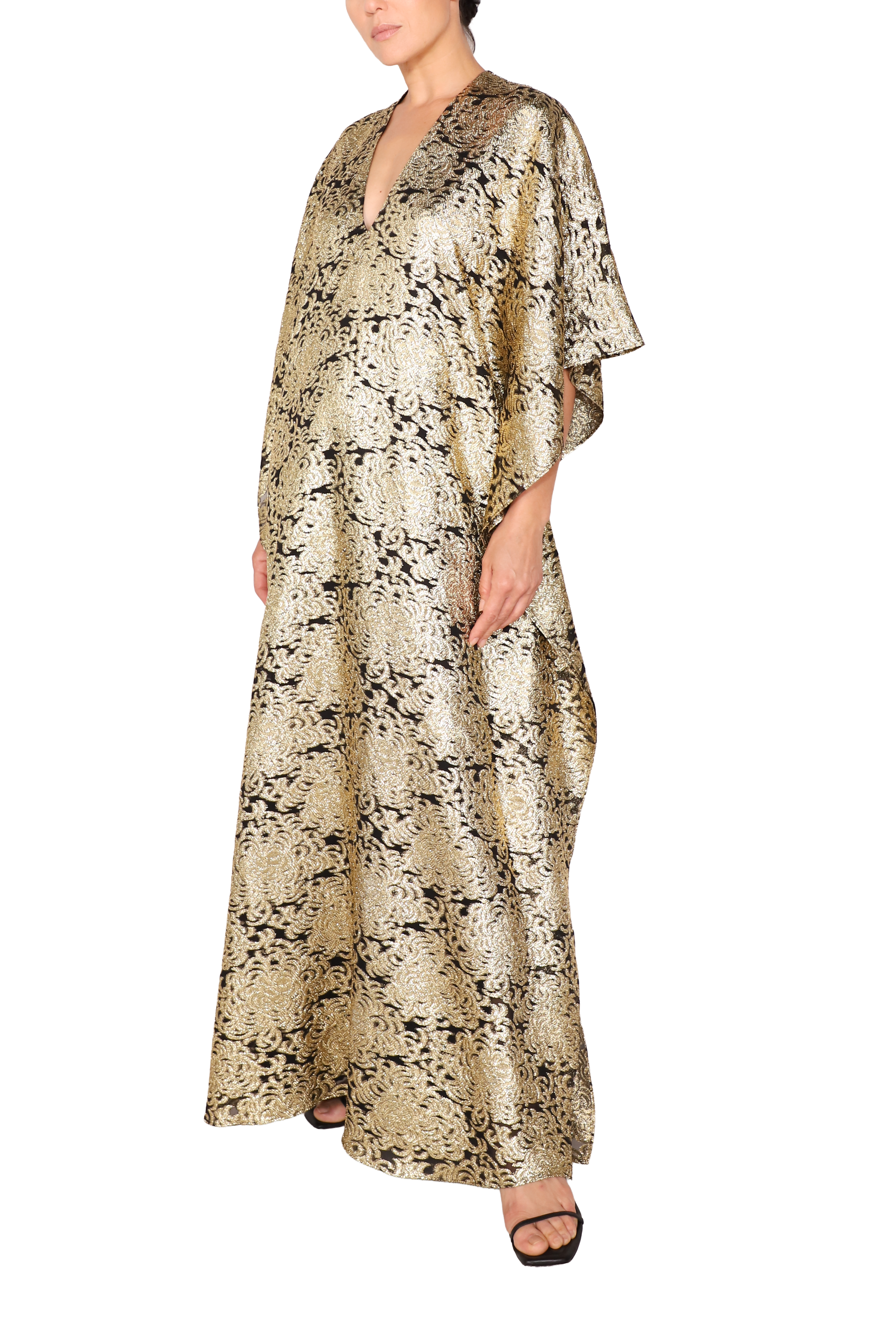 Fine Dahlia Boubou Caftan