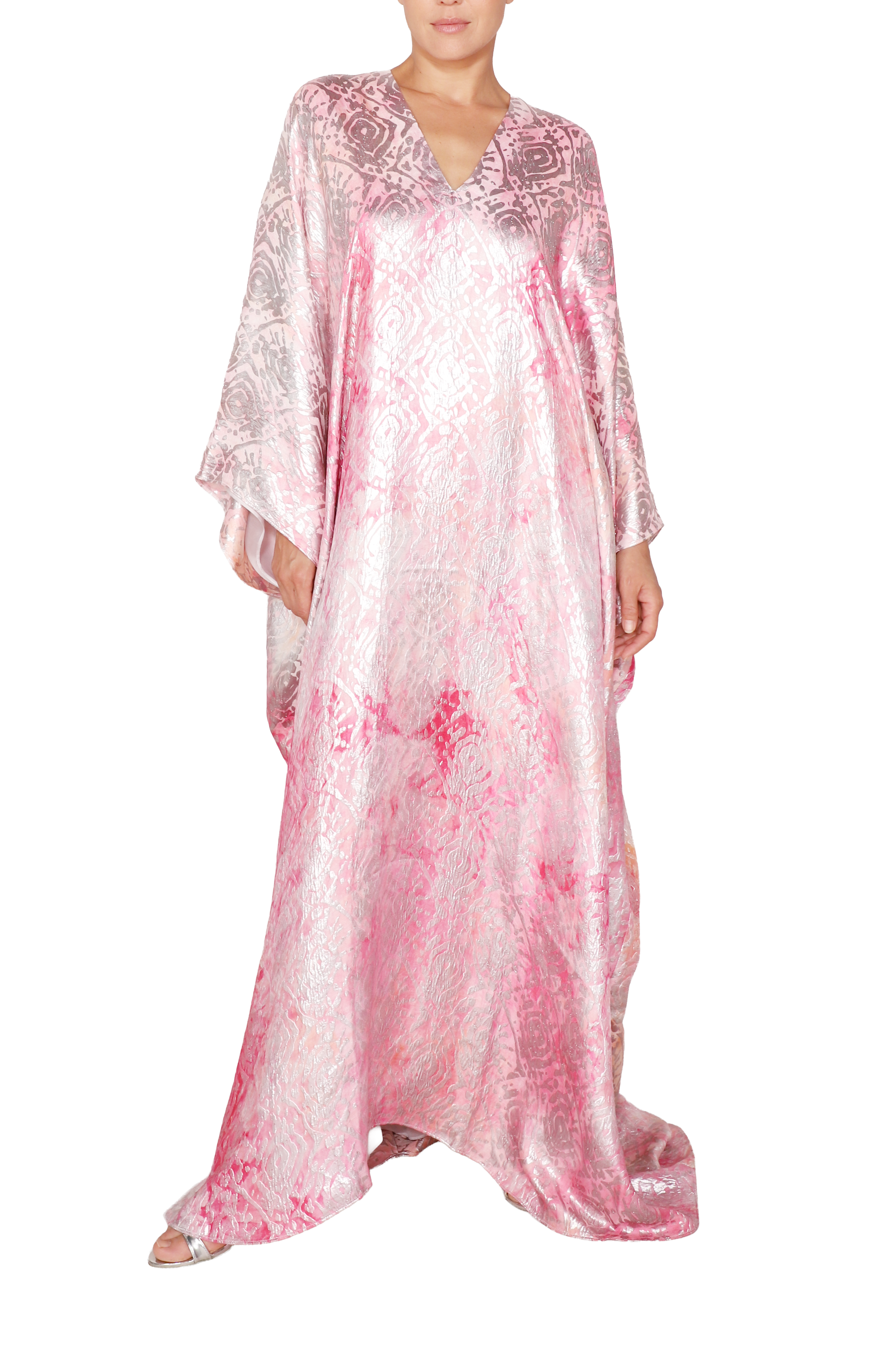 Metallic Fantasy Oversized Boubou Caftan