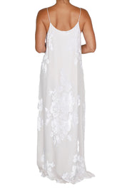 Metallic Rose Racer Back Dress